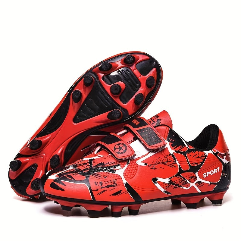 Boys Soccer Cleats Non Slip Breathable Comfy Ready for Competition