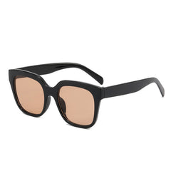 Square Polarized Sunglasses Vintage Ladies Stylish Oversized Glasses