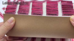 80pcs Rose Foil Edge Bible Index Labels Laminated Bible Labels