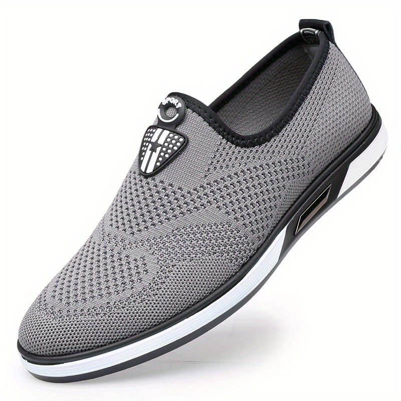 Men's Breathable Mesh Loafer Shoes Non-slip Slip On Sneakers