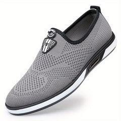Men's Breathable Mesh Loafer Shoes Non-slip Slip On Sneakers