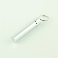 Mini Waterproof Sealed Box Keychain Pendant Outdoor Accessory