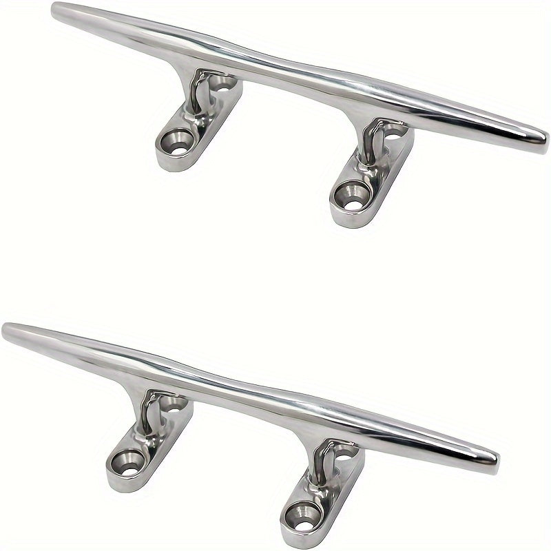 2 Pack 15 24 Cm Stainless Steel Dock Cleat With Screws