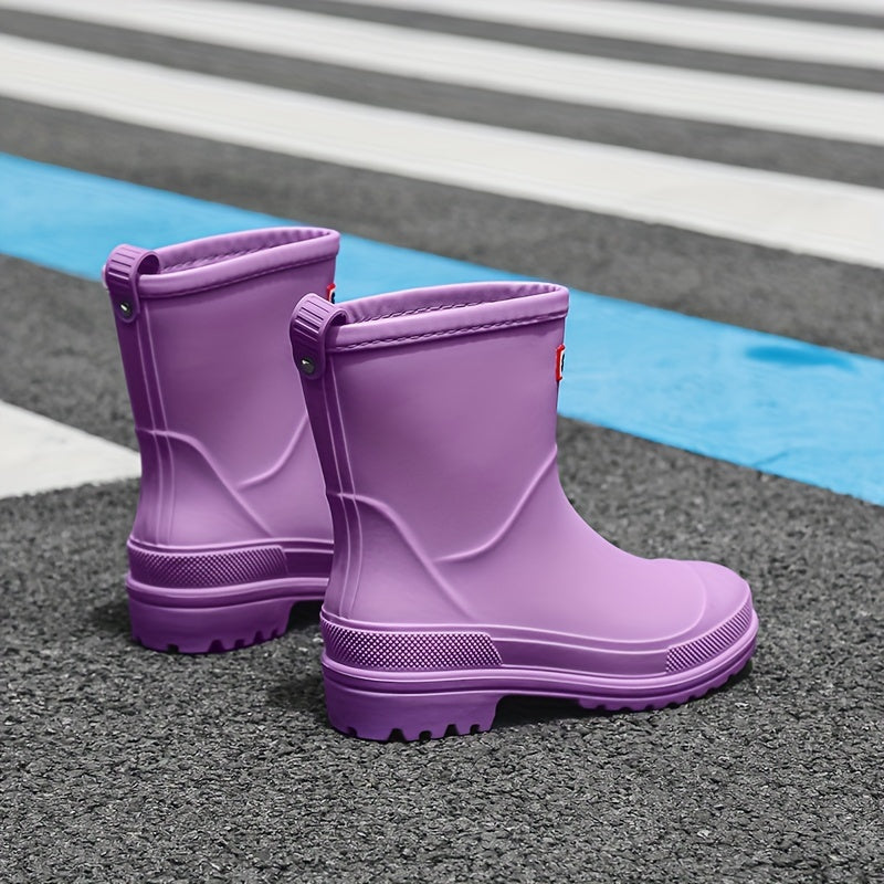Waterproof Non-slip Rain Boots Comfortable Medium Tube Women's Footwear