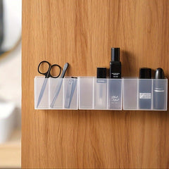 Wall Mounted Storage Box for Small Items Jewelry Lipstick Puff