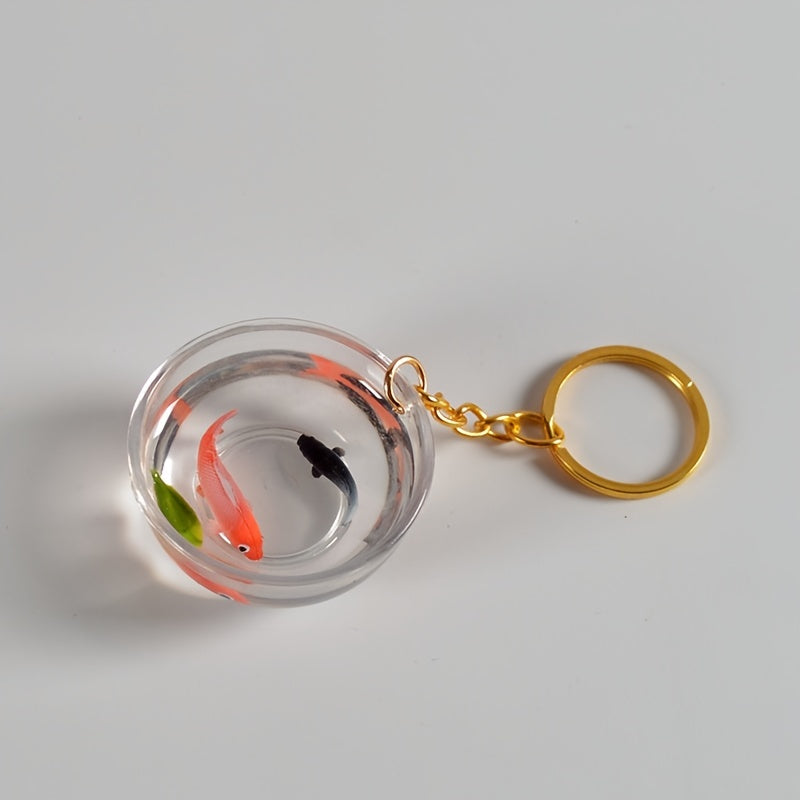 Lucky Koi Keychain Unique and Birthday Gift Idea