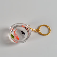 Lucky Koi Keychain Unique and Birthday Gift Idea