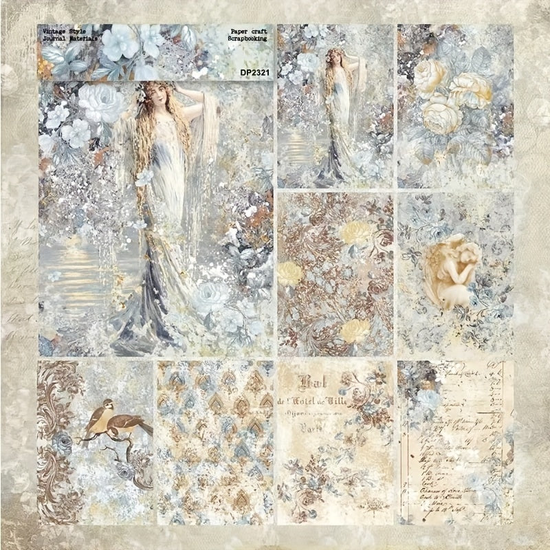 Fairyland A5 Pattern Paper for DIY Album Scrapbook - Single Sided Material