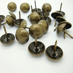 300pcs 14 10mm Bronze Thumb Tacks With Round Heads