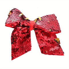 Sequin Fishtail Bow Accessories for Party Performance