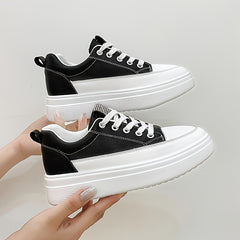 Women's Thick Sole Inner Heightening Casual Sneakers