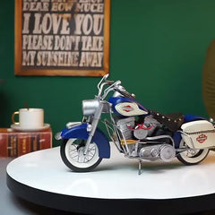 Vintage Style Classic Motorbike Model Toy