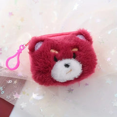 Cartoon Mini Plush Coin Purse for Girls