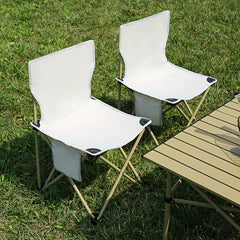 Folding Beach Chair for Fishing Camping Picnic Leisure - Portable Outdoor Seat