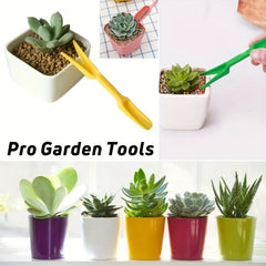4pcs Flower Growing Tool Set Mini Garden Tools Succulent Planting Kit
