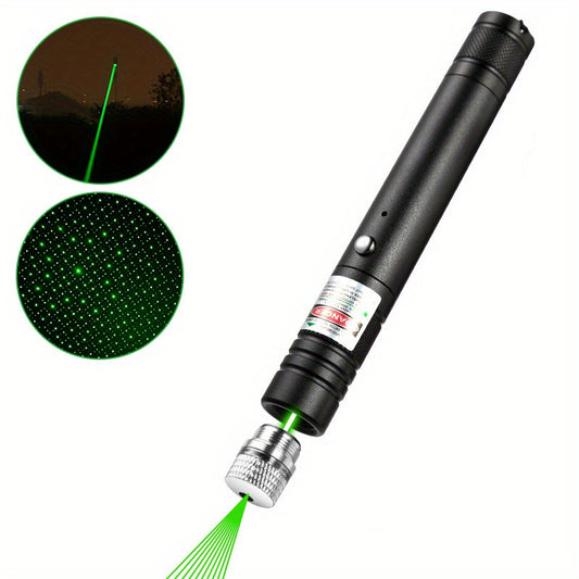 PC Green Laser Pointer USB Rechargeable Torch for Camping Hiking