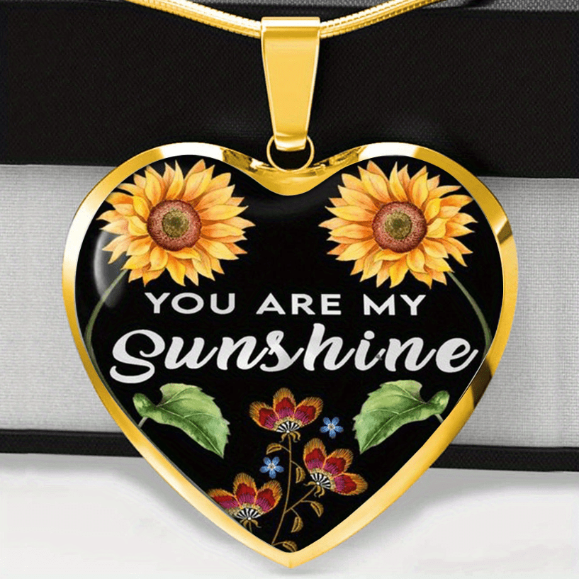 Heart Pendant Necklace Holiday Party Gift For Girls