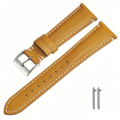 Cowhide Leather Strap Quick Release Watch Chain 20 22 24mm