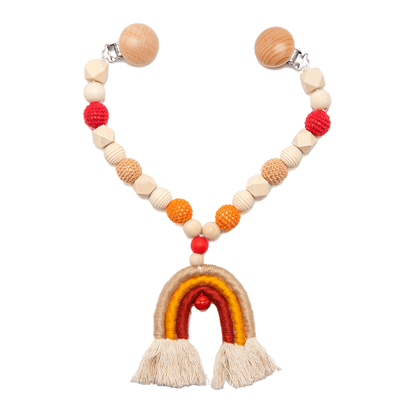 Cute Wind Chime Key Chain & Car Seat Toys for Baby Strollers