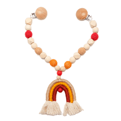 Cute Wind Chime Key Chain & Car Seat Toys for Baby Strollers