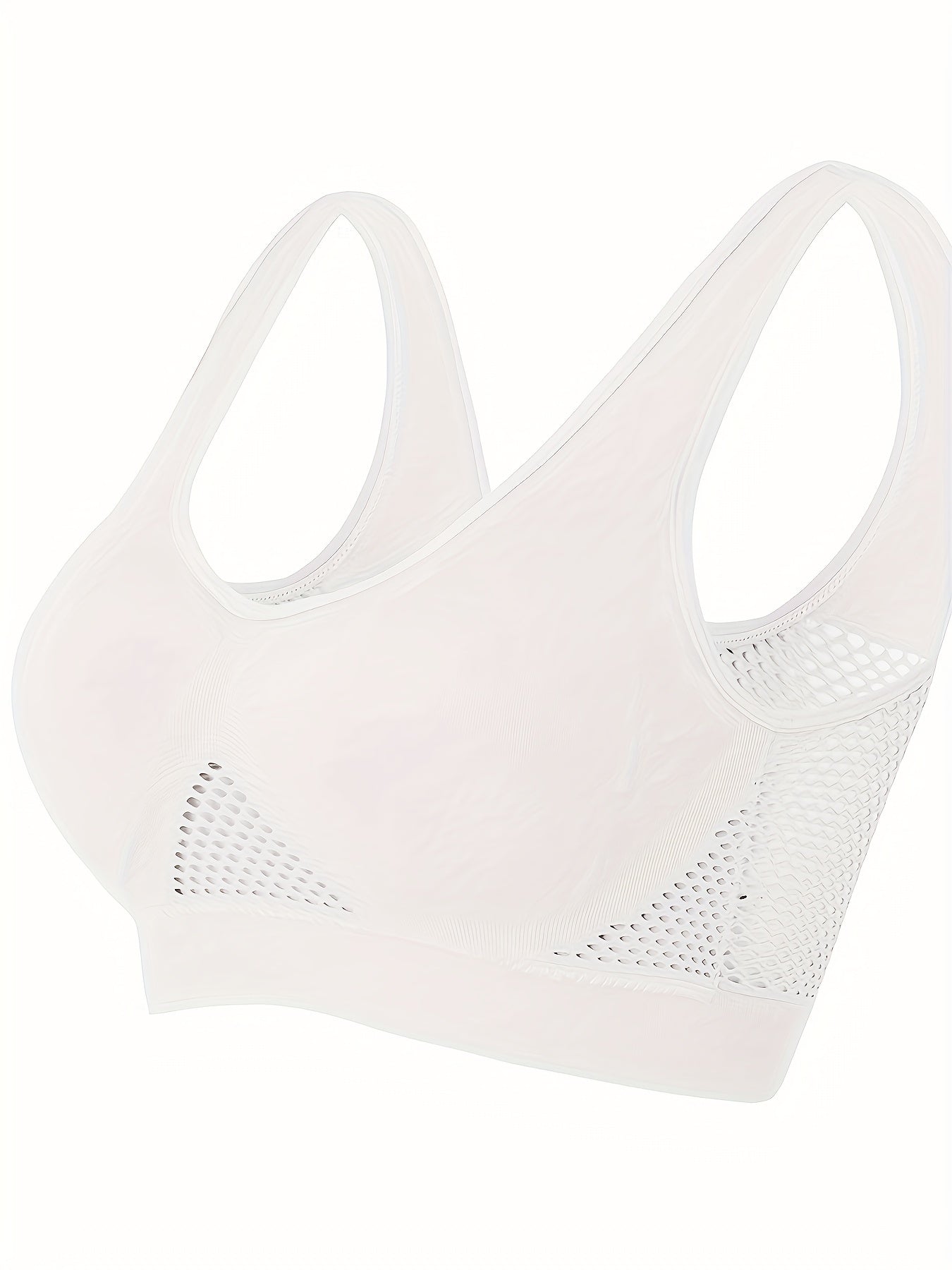 Wireless Sports Bra Breathable Running Tank Top