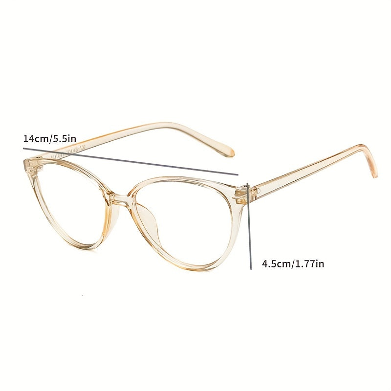 Light Blocking Glasses Clear Lens Glasses for Women