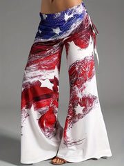 Flare Leg High Waist Pants for Women