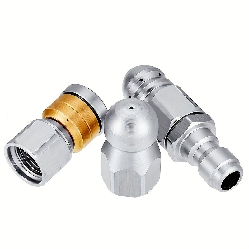 High Pressure Cleaner Drain Sewer Spraying Quick Plug Drain Hose