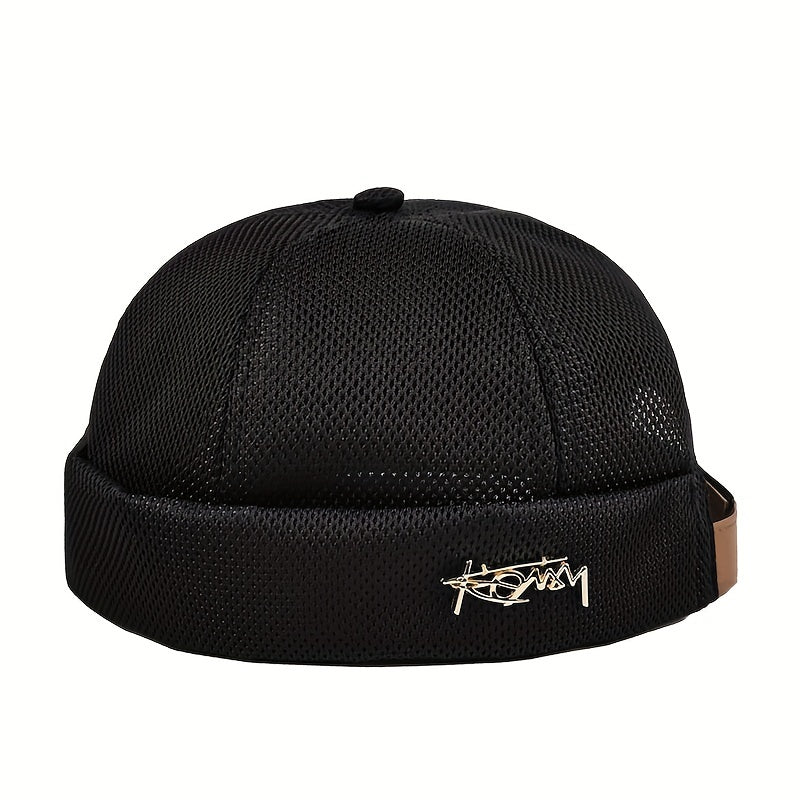 Adjustable S Breathable Vintage Brimless Beanie Hats