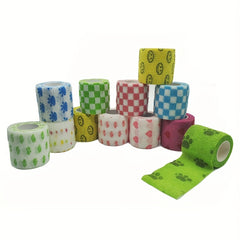 Stylish Printed Elastic Pet Bandage