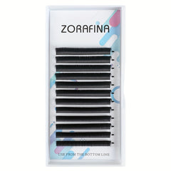 Matte Flat Hair Lashes Natural Cross Fluffy Cluster Lashes Extension