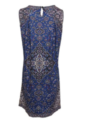 Floral Print Sleeveless Tank Dress for Women
