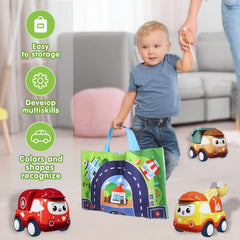 Baby Car Toy Tractor Trailor Playmat Storage Bag 1st Birthday Toddler