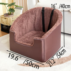 Dog Car Seat Pet Booster Seat For Small And Medium Dogs