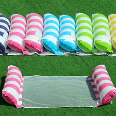 Inflatable Floating Bed for Pool and Beach Water Hammock Lounge Chair