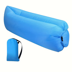 Foldable Inflatable Sofa Ultralight Sleeping Bag Air Bed Lounger Travel Sack