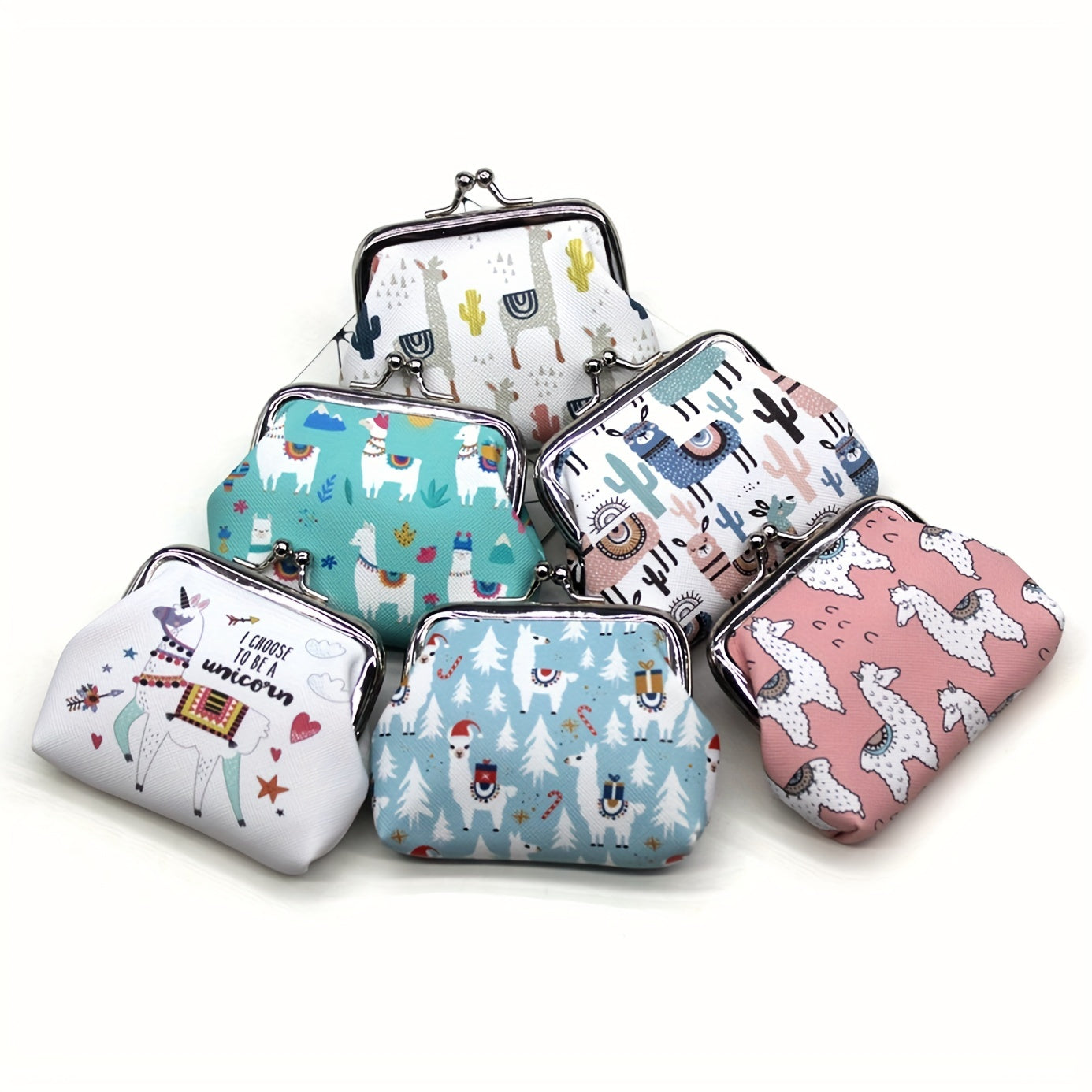 Cartoon Animal Print Coin Purse For Girls