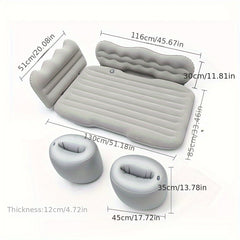 Portable Inflatable Car Air Mattress for Outdoor Travel