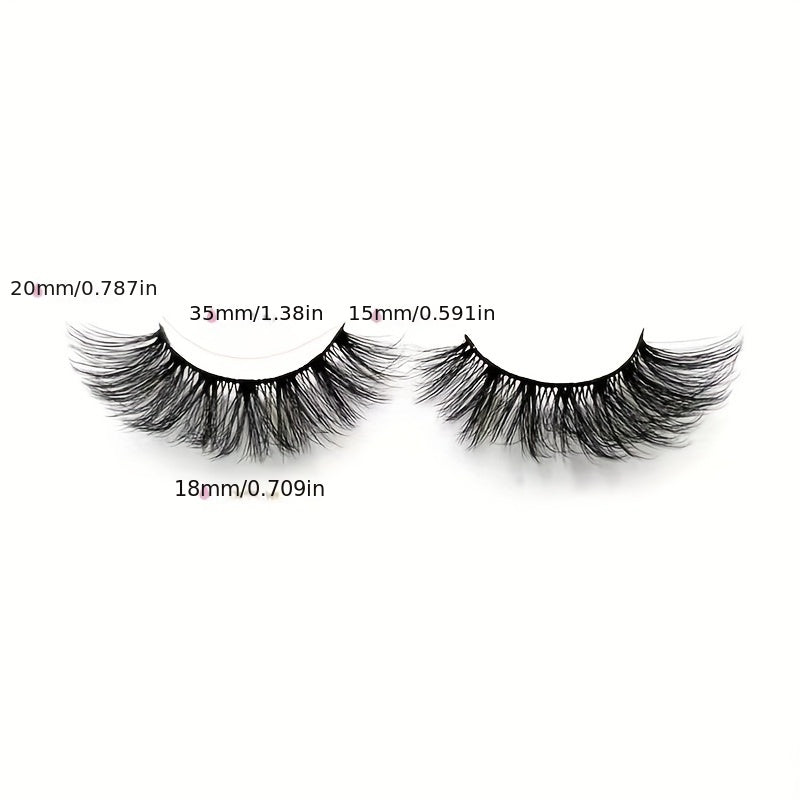Natural Long Soft Lightweight Eyelashes Realistic Makeup