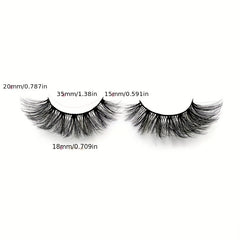 Natural Long Soft Lightweight Eyelashes Realistic Makeup