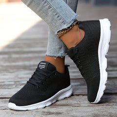 Breathable Low Top Sneakers Running Shoes Women's Footwear