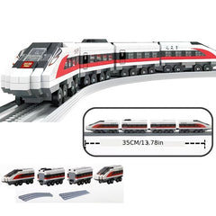 High Speed Rail Train Model Assembly Set Toys