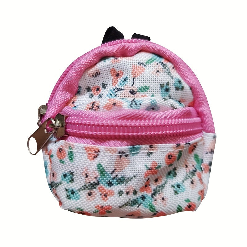 Mini Backpack Doll Bag For 1 6 Dolls School Accessory And Doll House Decoration
