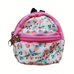 Mini Backpack Doll Bag For 1 6 Dolls School Accessory And Doll House Decoration