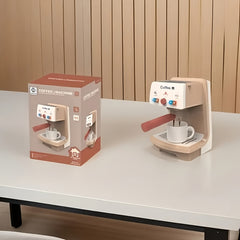 Kids Coffee Machine Toy with Realistic Details & Sound Effects