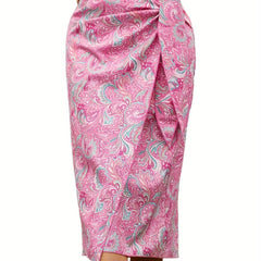 Paisley Print Tie Waist Skirt for Women