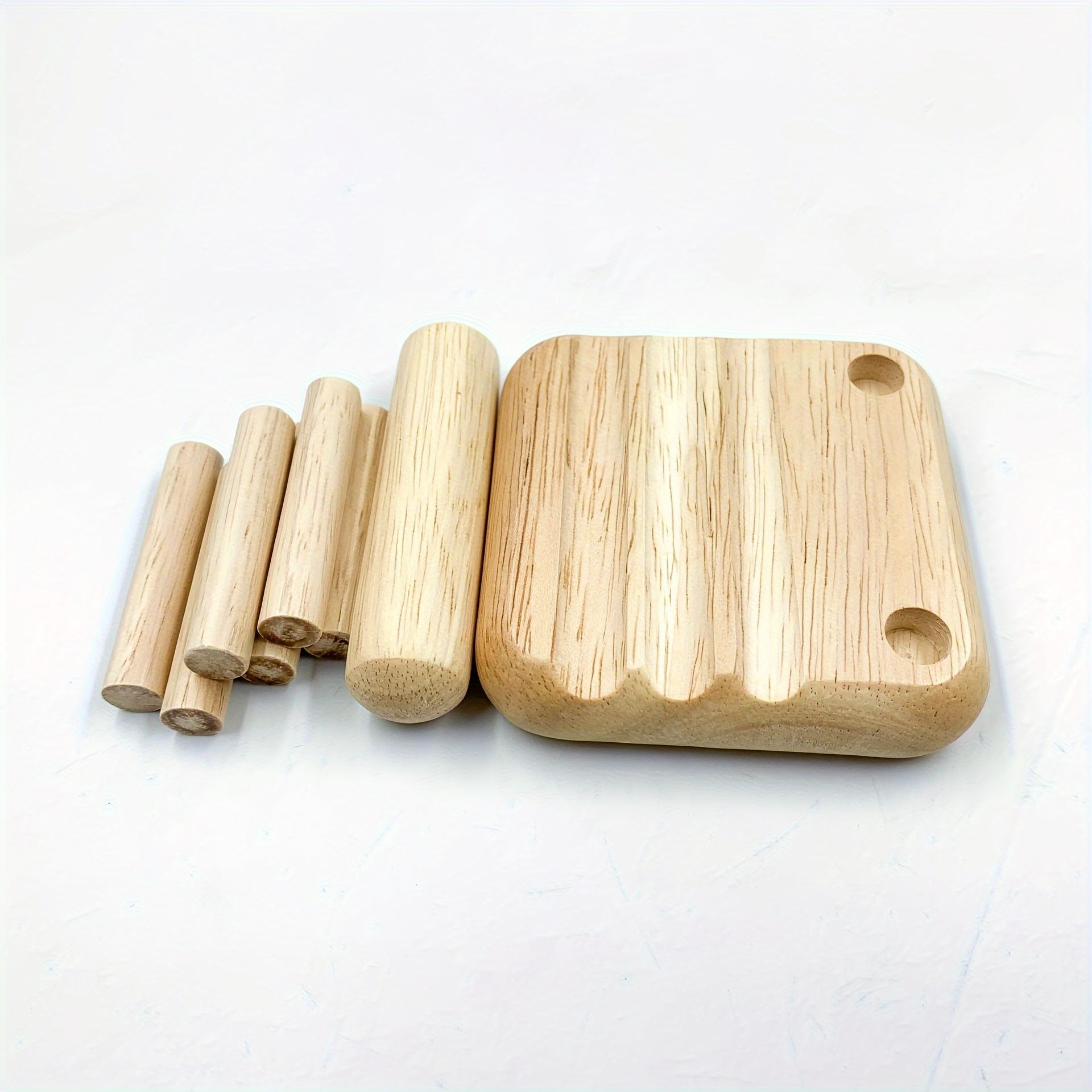 Wood Mini Chair Phone Holder Creative Desktop Ornament
