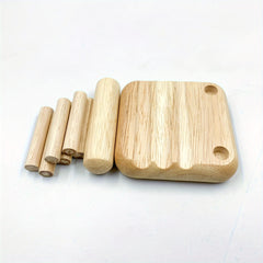 Wood Mini Chair Phone Holder Creative Desktop Ornament