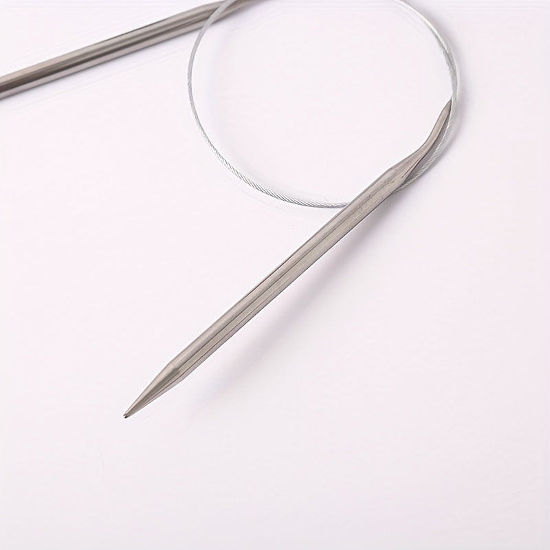 Stainless Steel Circular Knitting Needles for Professional Use