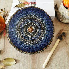 Handcrafted Percussion Drums with Mosaic - Professional and Beginners
